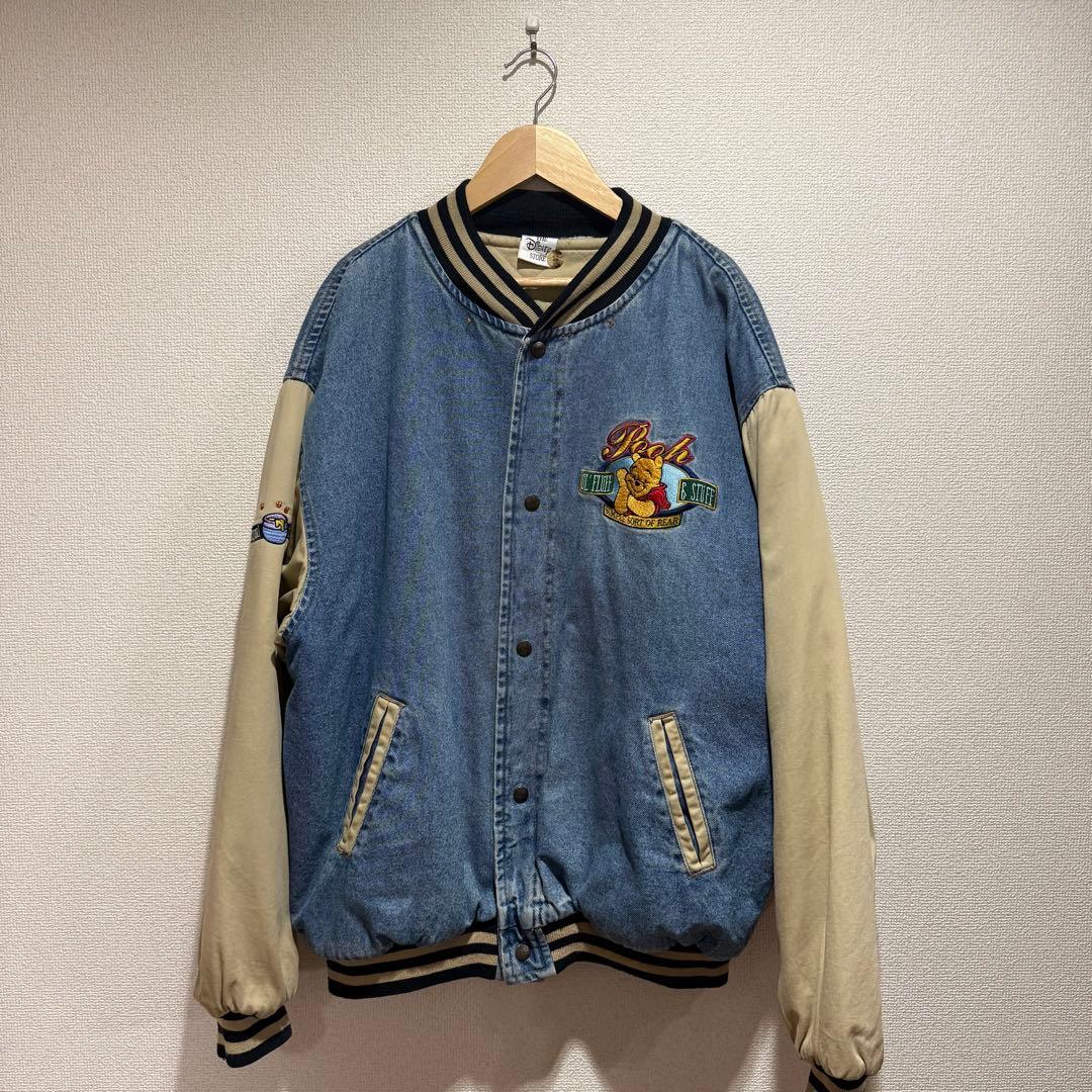 ウィニー・ザ・プー デニムスタジャン プーさんジャケット