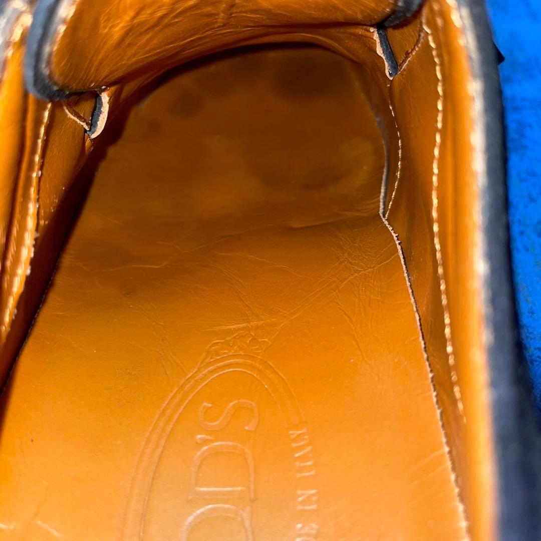 ★美品★トッズ TOD'S ドライビングシューズ【26.5】スエード Uチップ