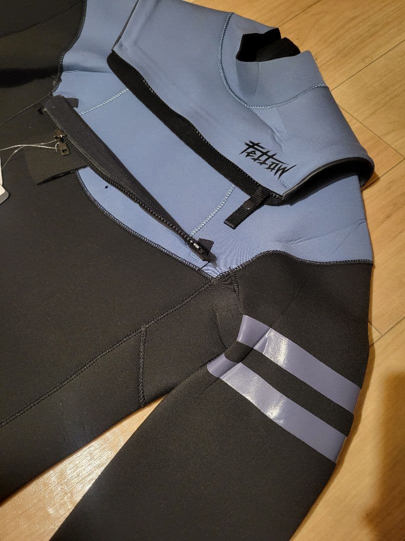 最終下げ FELLOW SURFERS フルスーツ 黒と青 3mm 新品 xlb
