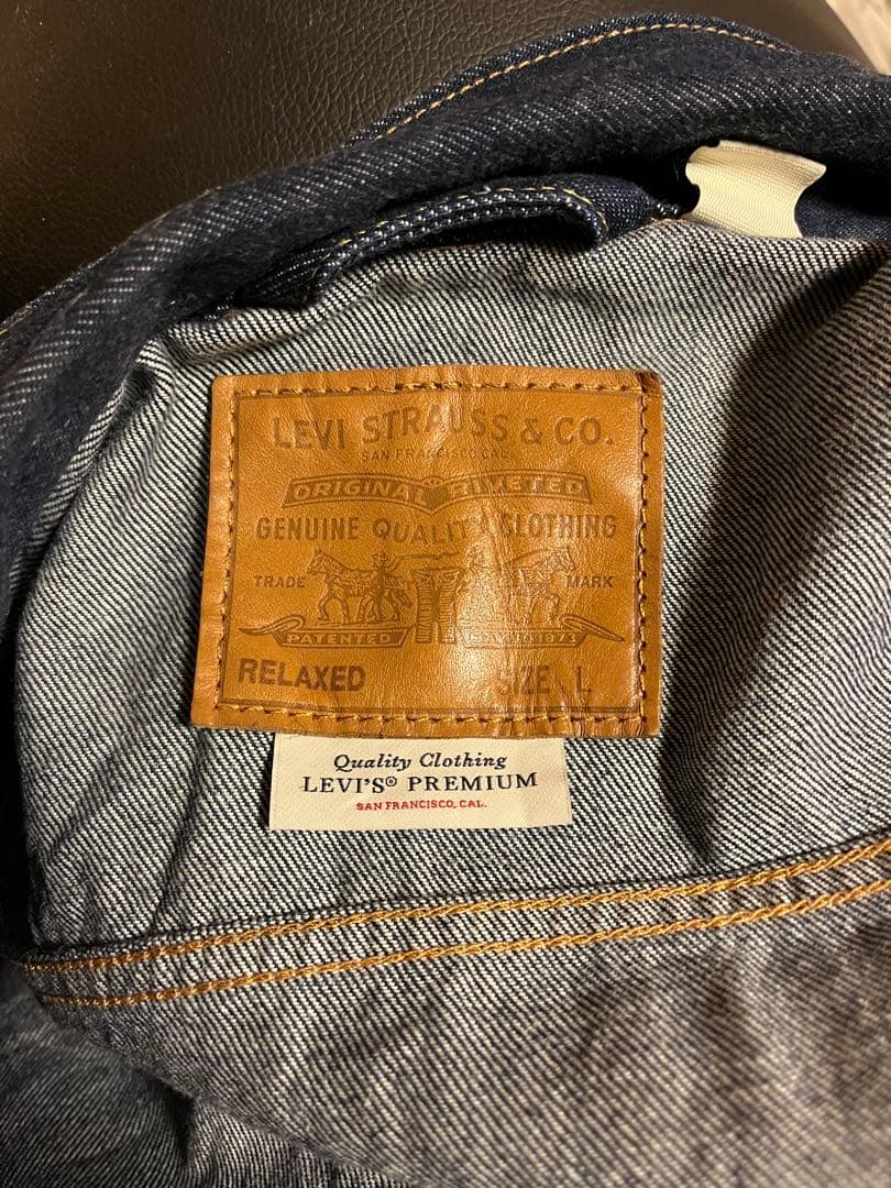 LEVI'S プレミアムデニムジャケット 最新 対戦モデル型