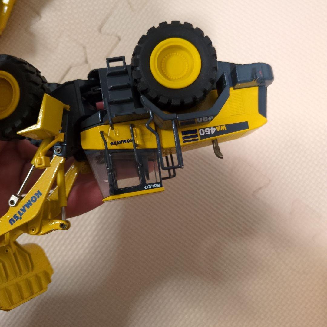よしくんKOMATSU　D155AX　KOMATSU　WA450　1/50