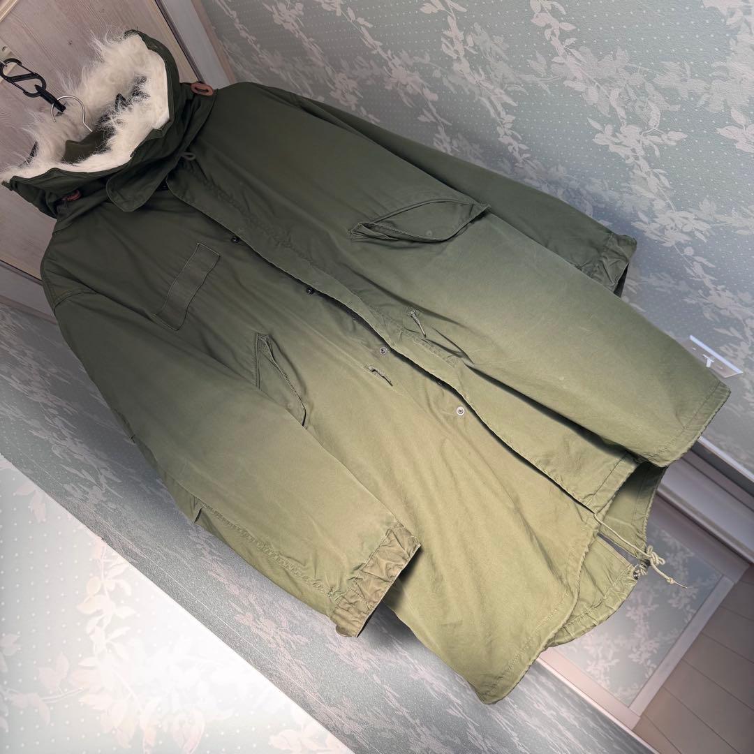 実物　m-65フィッシュテールパーカー　フルセットモッズコート　us army