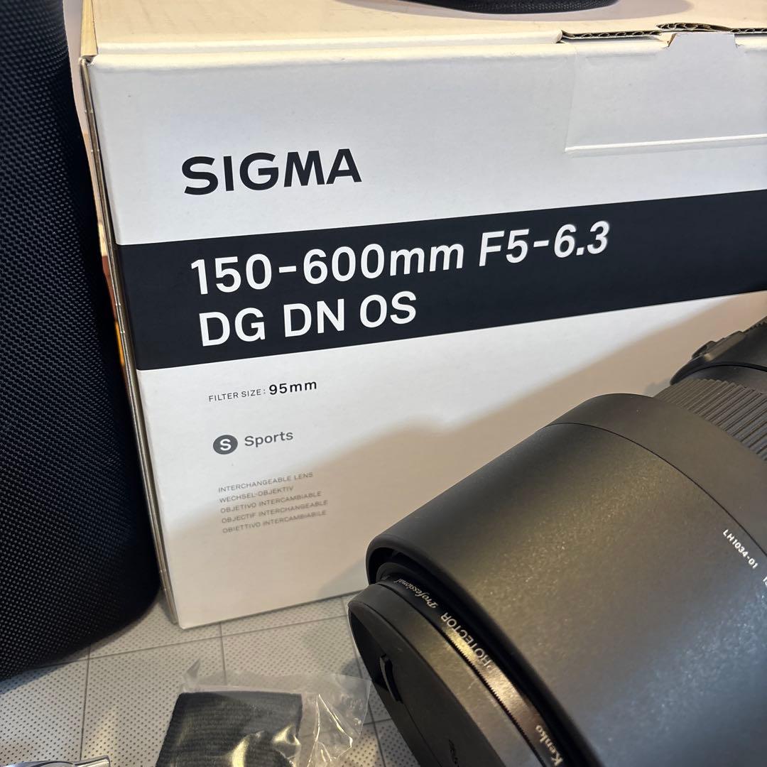レンズ(ズーム) sigma150-600f5-6.3DG DN OS SportsE-mount
