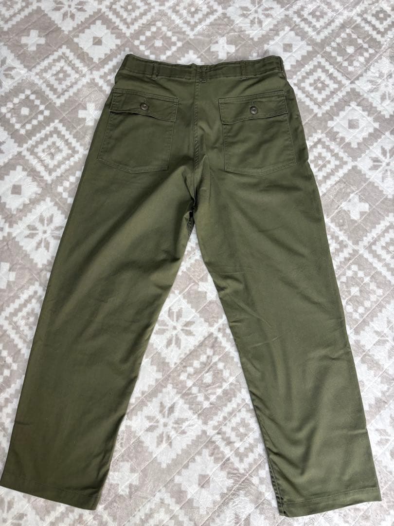 80sヴィンテージUSミリタリーベイカーパンツ美品