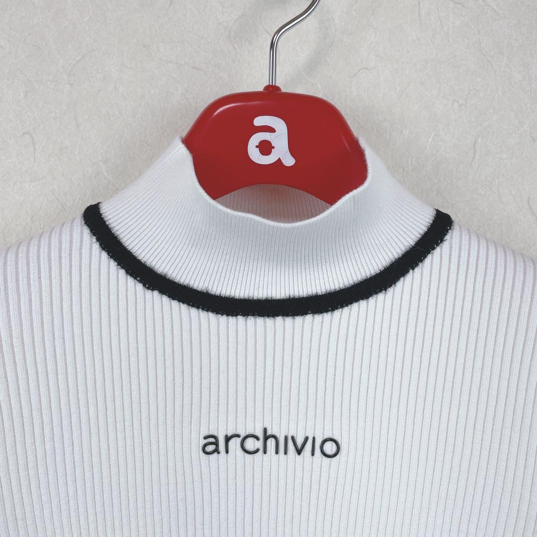 新品未使用24FWarchivio セーター 38号 白 ウサギ刺繍