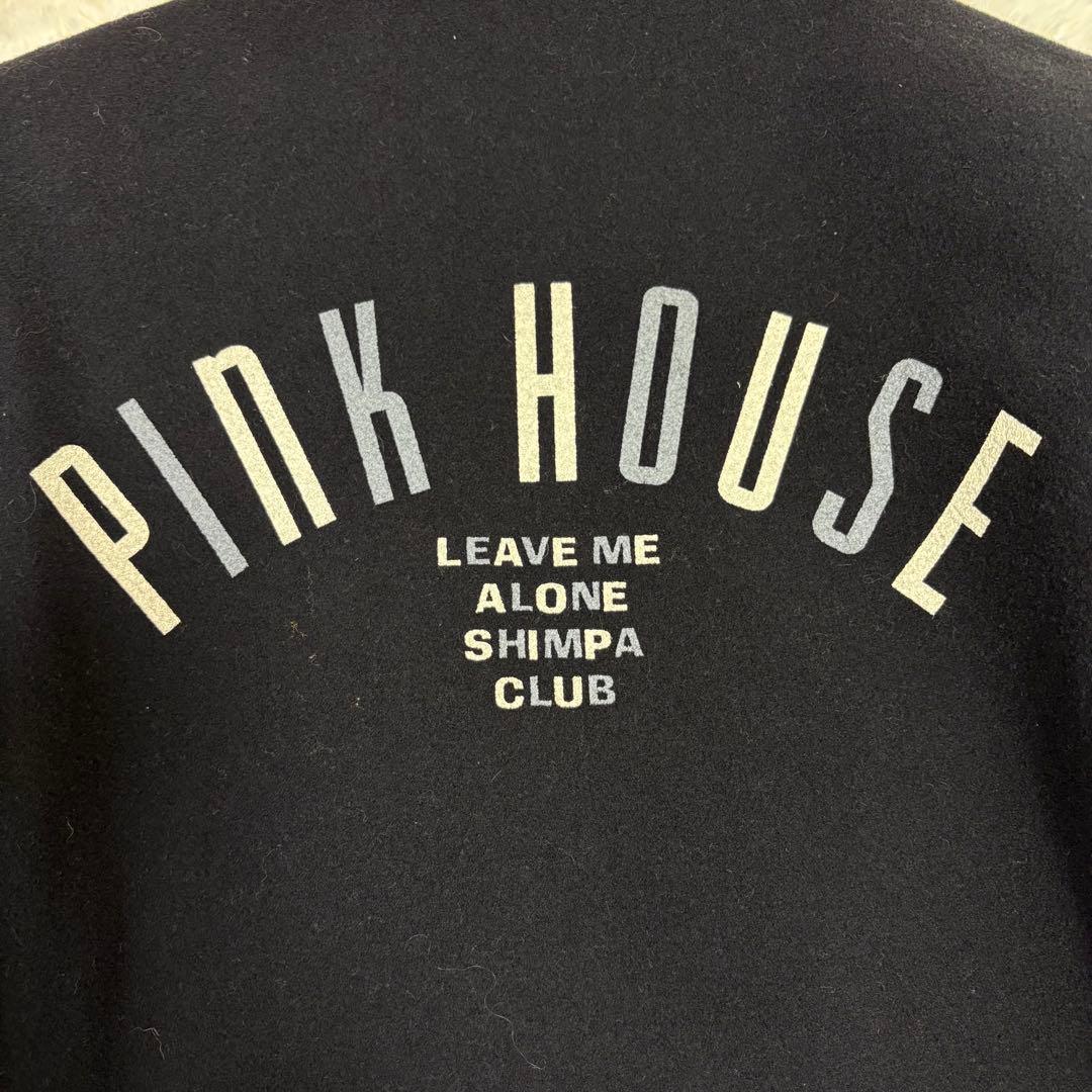 ピンクハウス　テーラードジャケットコート　L大きめ　黒