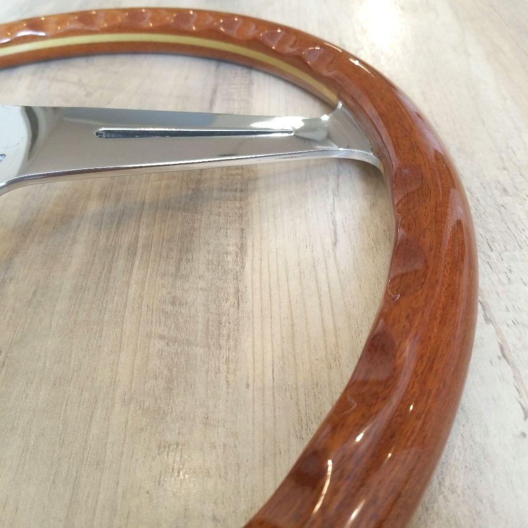 NARDI☆ナルディクラシックVITEウッドステアリングポリッシュスポーク37Φ