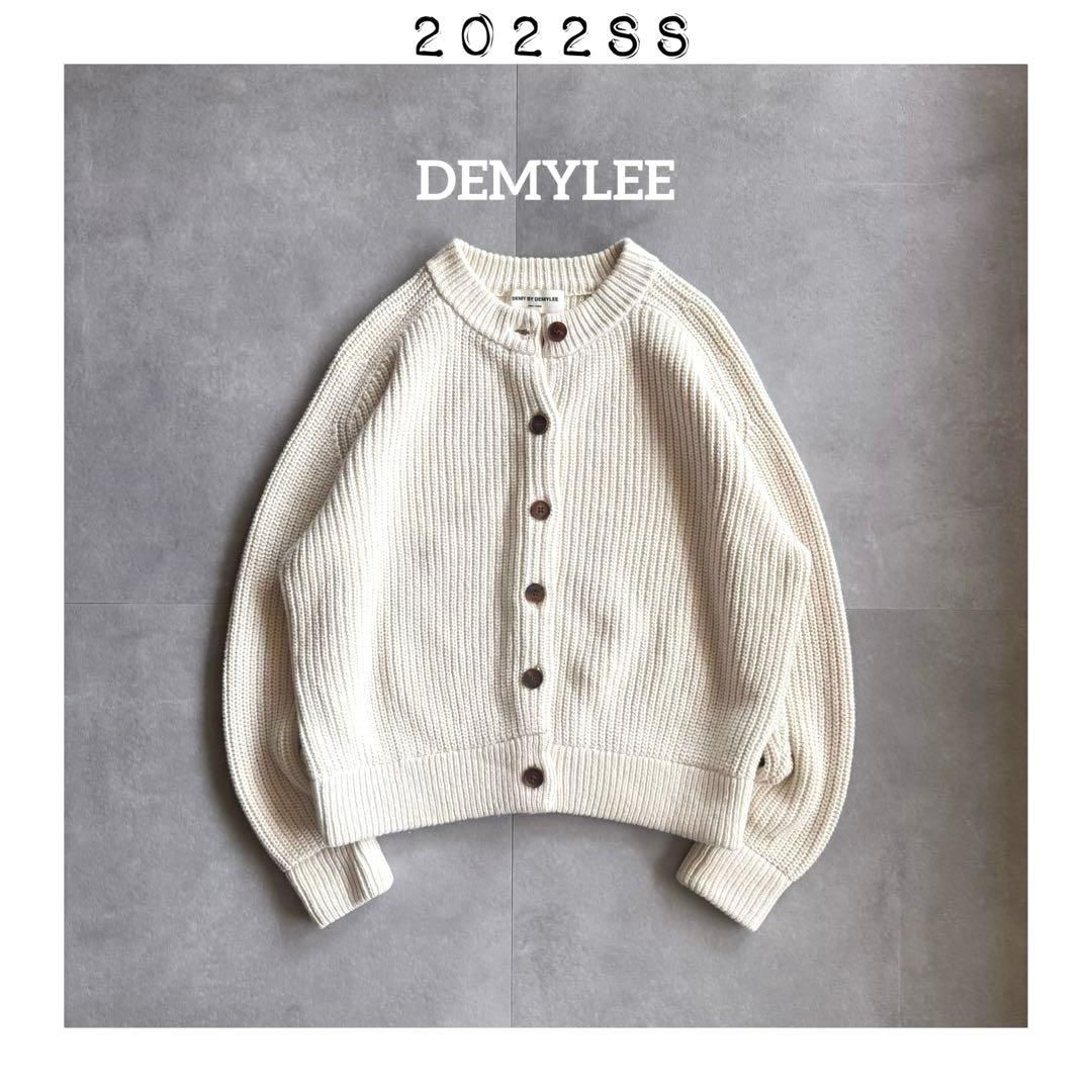 【SALE✨】DEMYLEE コットンカーディガン 厚手 ラグラン