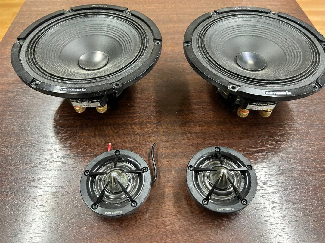 【美品】carrozzeria最高峰スピーカーTS-M1RSⅡTS-T1RSⅡ