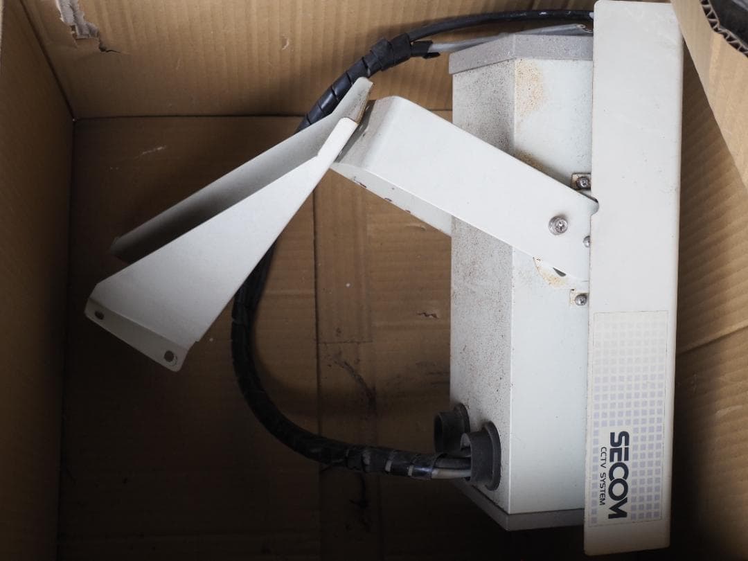 セコム　防犯カメラ　HS-G0330　直前まで稼働