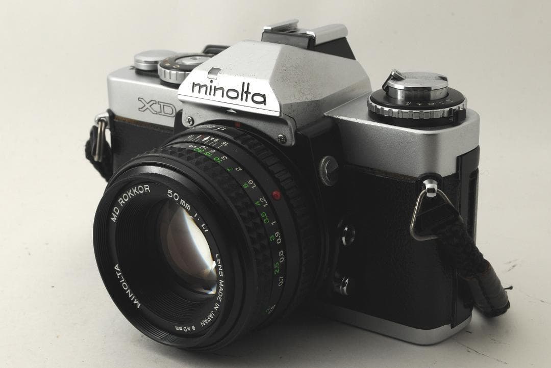 ミノルタ MINOLTA XD シルバー MD 50mm F/1.7