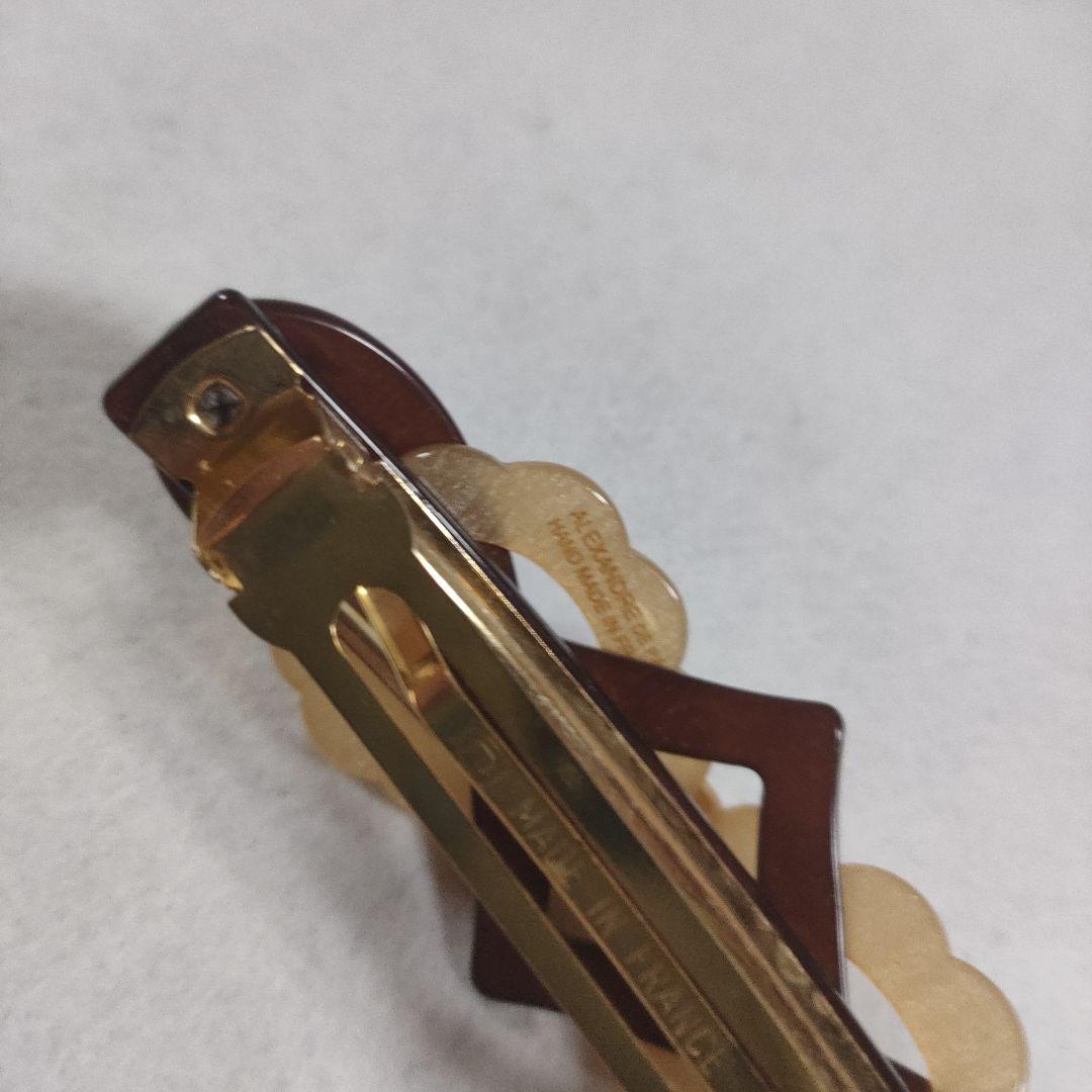 a43 超美品　アレキサンドルドゥパリ　ヘアアクセサリー　バレッタ