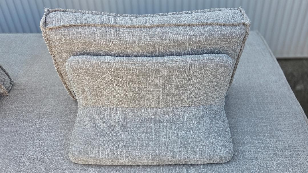 SPIGA+VALENTINEスピガバレンタイン3Pアームレスソファ直接引取歓迎