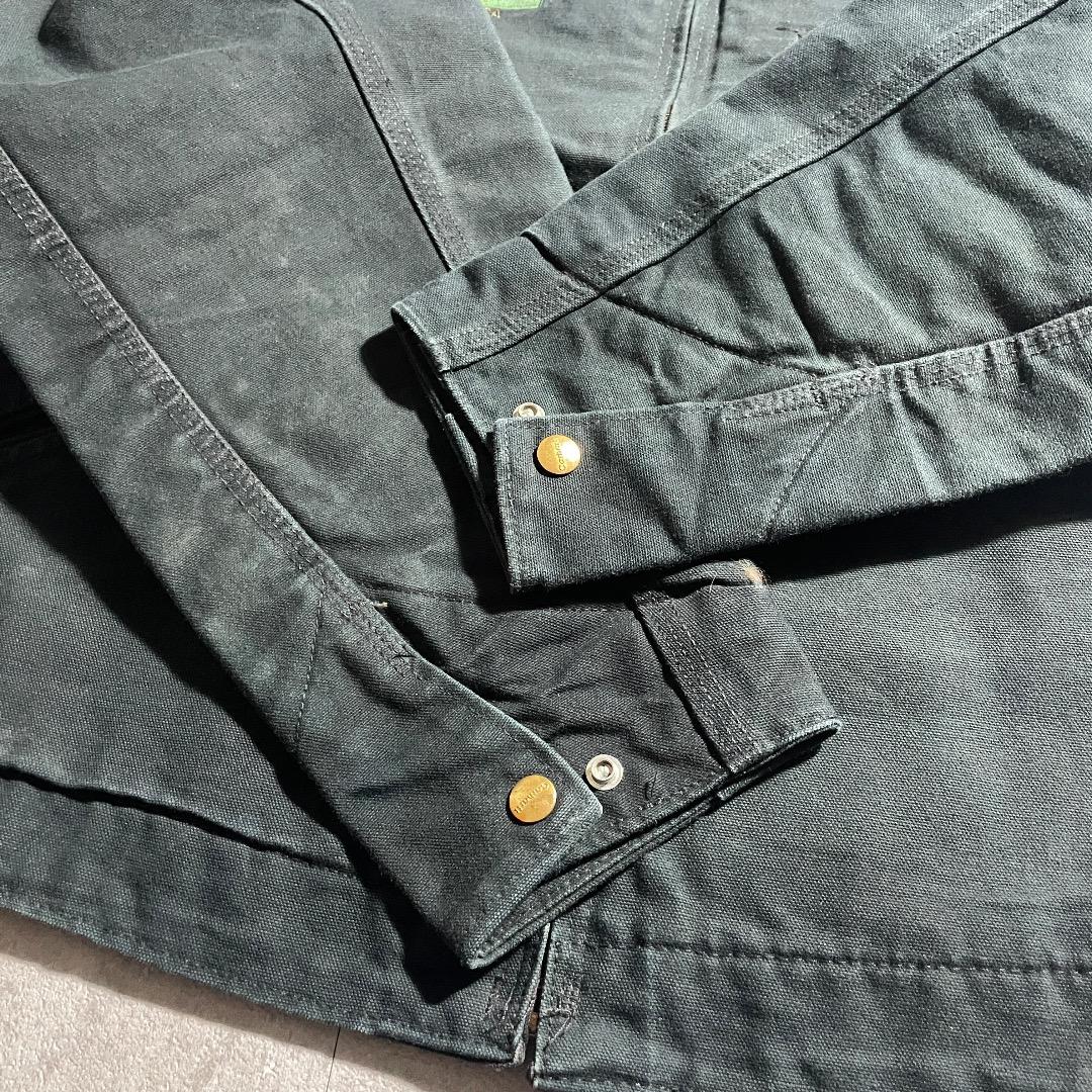 00s メキシコ USA生地 ブラック カーハート デトロイトジャケット