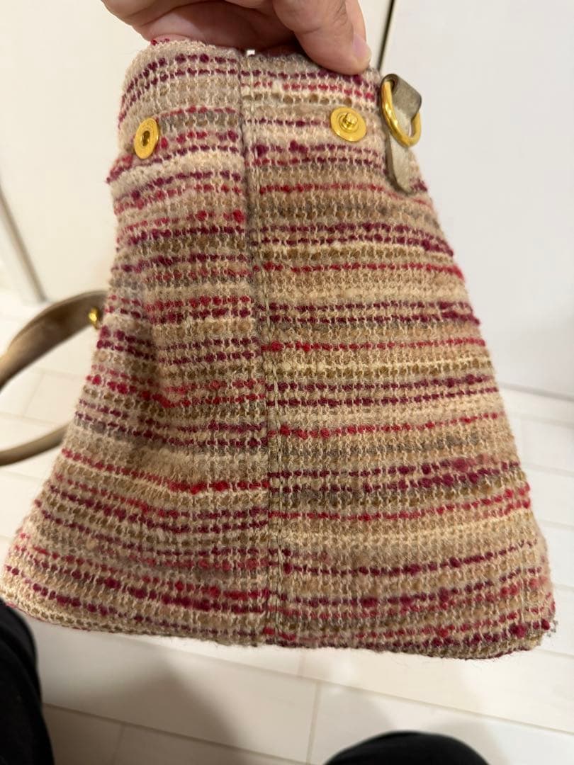 PRADA ツイード カナパトート