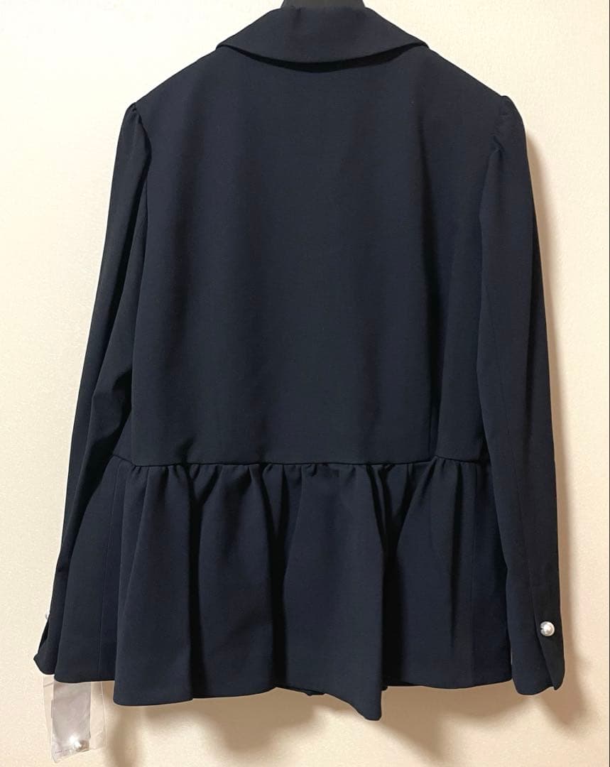 新品★Sono★ペプラムテーラードジャケット★YAMADAYA