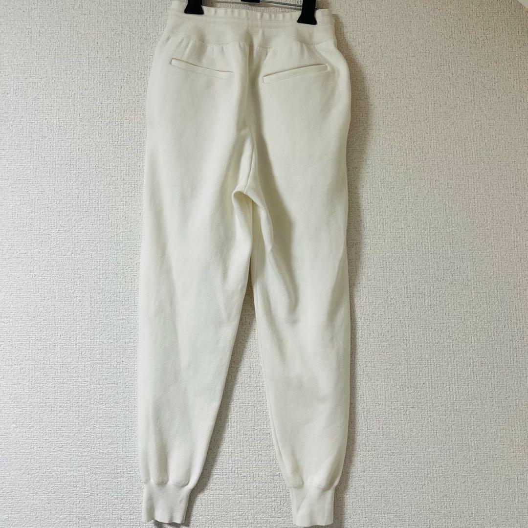 CABaN コットンカシミヤ パンツ　XSサイズ　オフホワイト