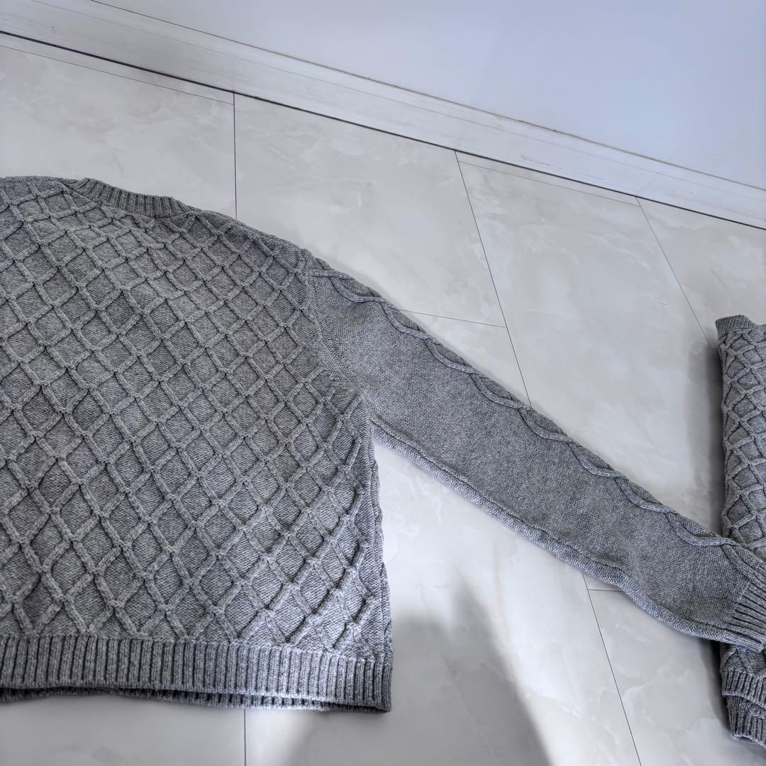 超美品　MACPHEE カーディガン　グレー
