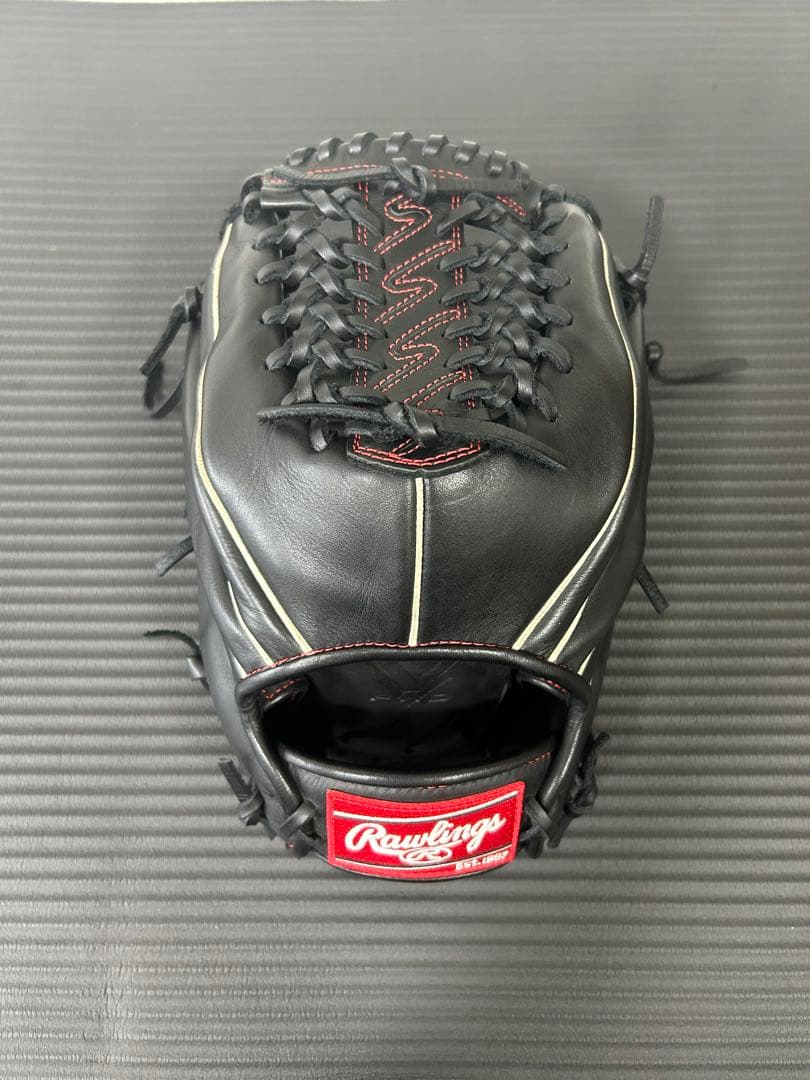 Rawlings ブラック 軟式グローブ　両投用