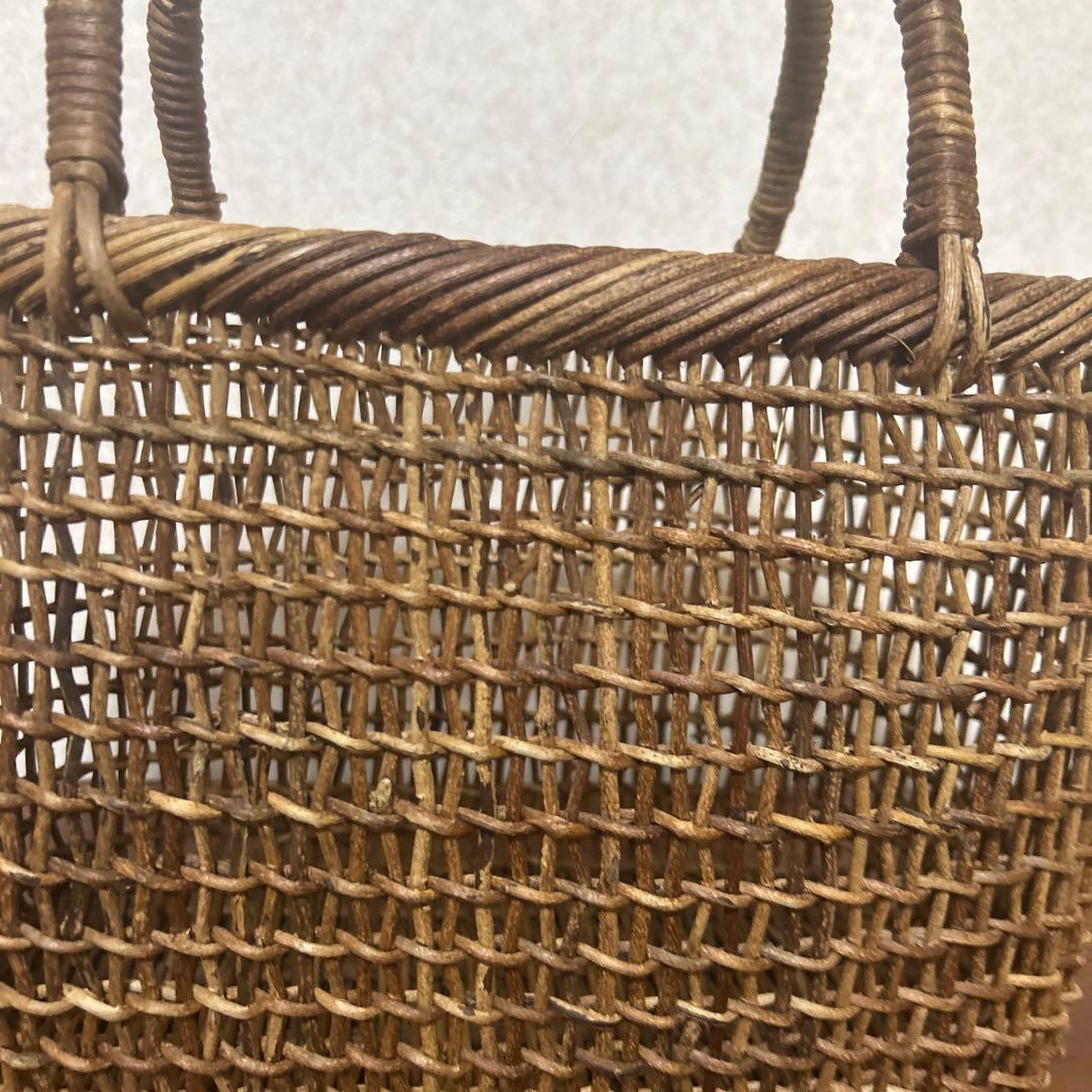 あけび　カゴバッグ　国産