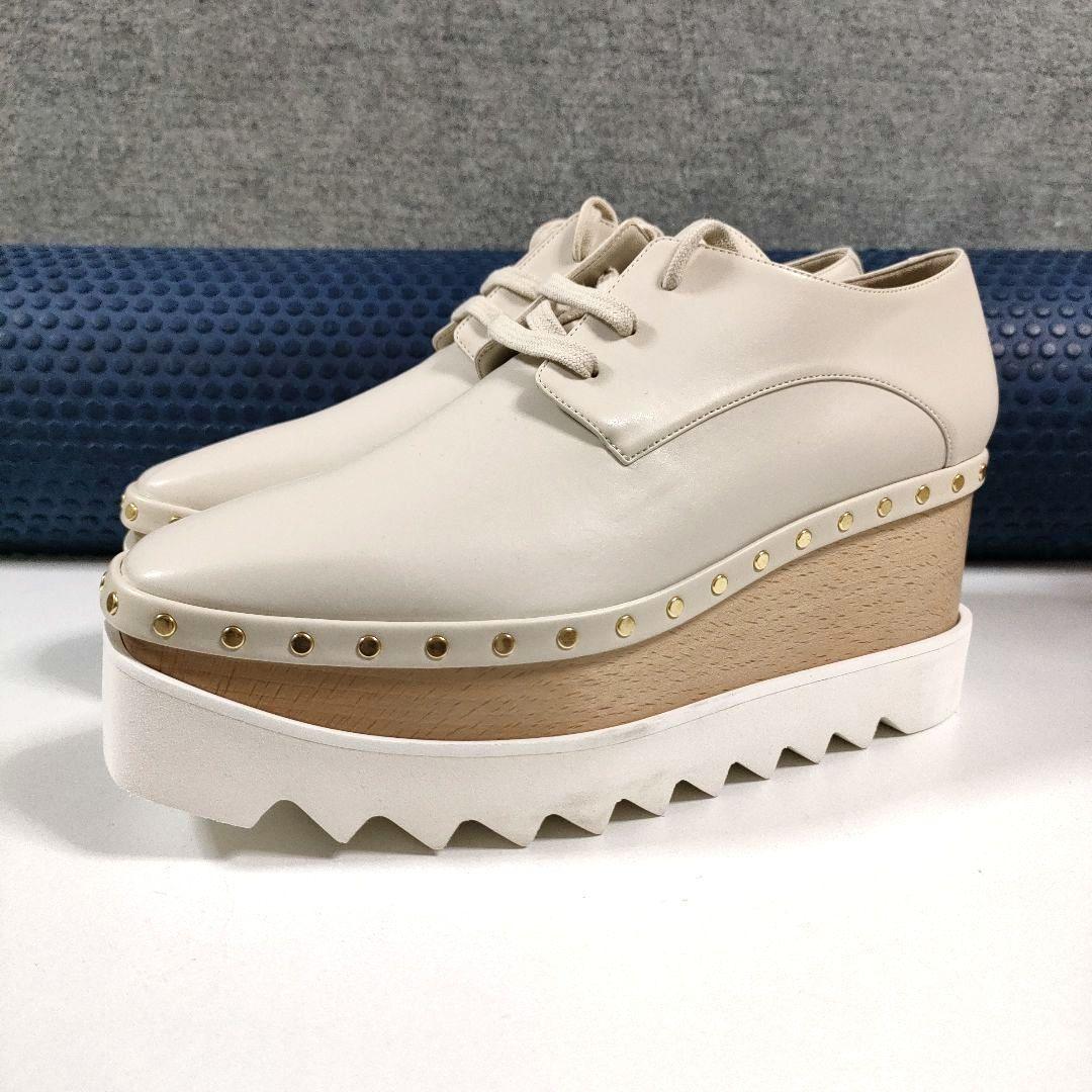 専用36.5サイズ23.5cm希少　ステラマッカートニー　厚底エリス　スタッツ