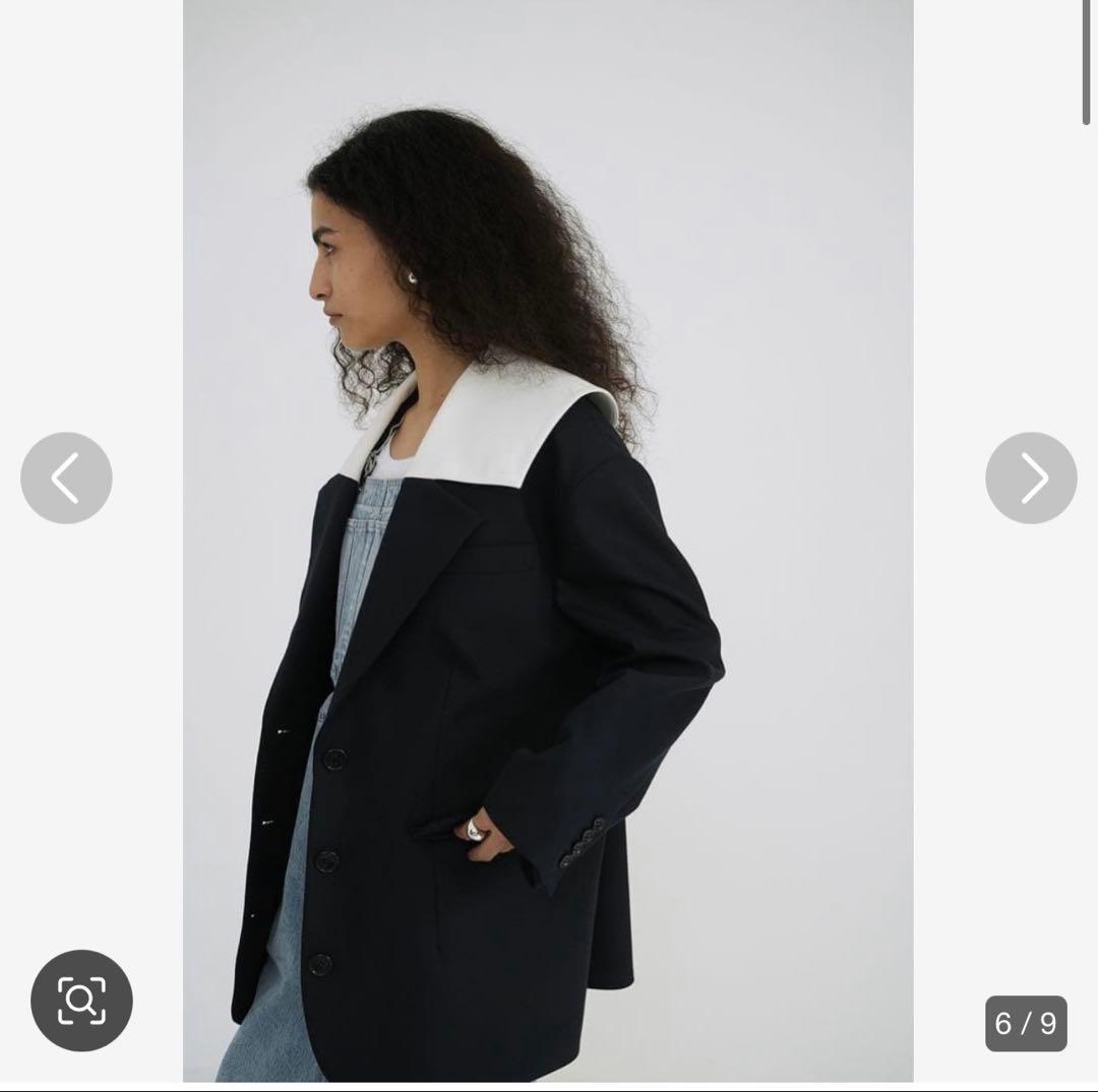 CLANE SAILOR COLLAR TAILORED JACKET 同型