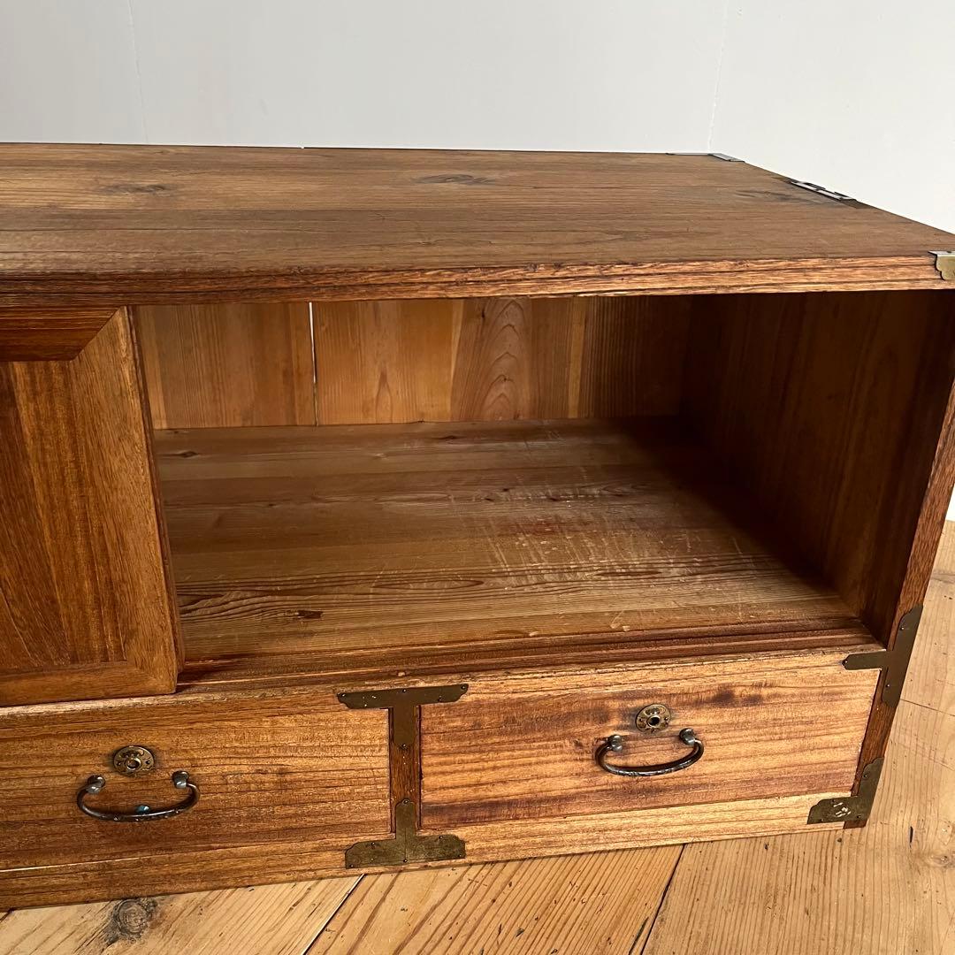 アンティーク タンス チェスト テレビ台 ローボード 展示台 z725