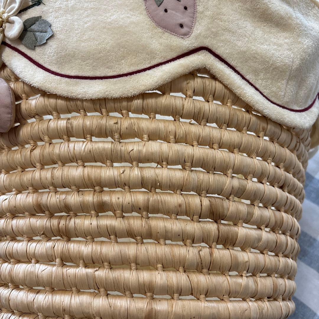 おけい♛ྀིハンドメイド寒頑張ります さえら ポテチーノ　収納バスケット