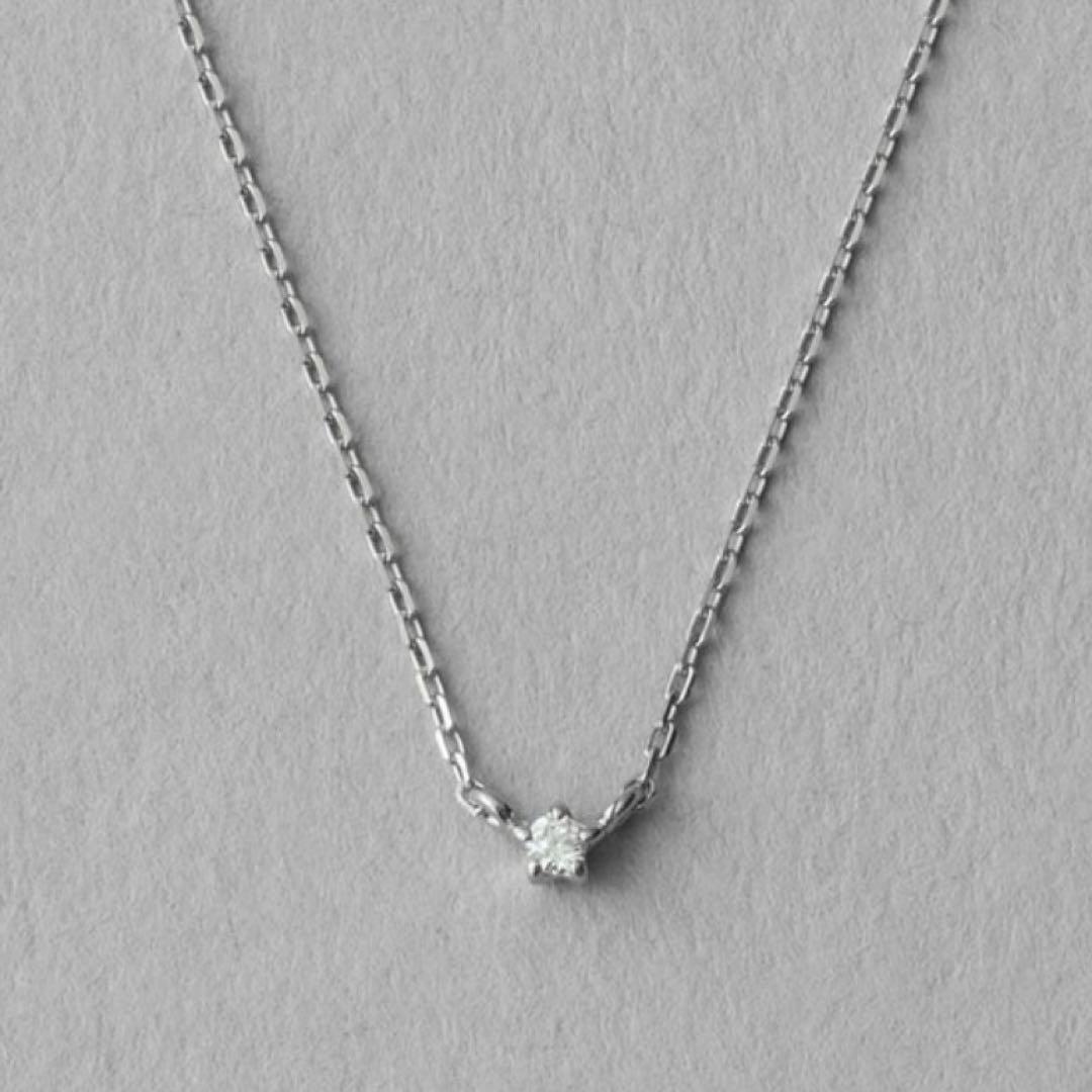 ete ［レイヤー］ダイヤモンド ネックレス