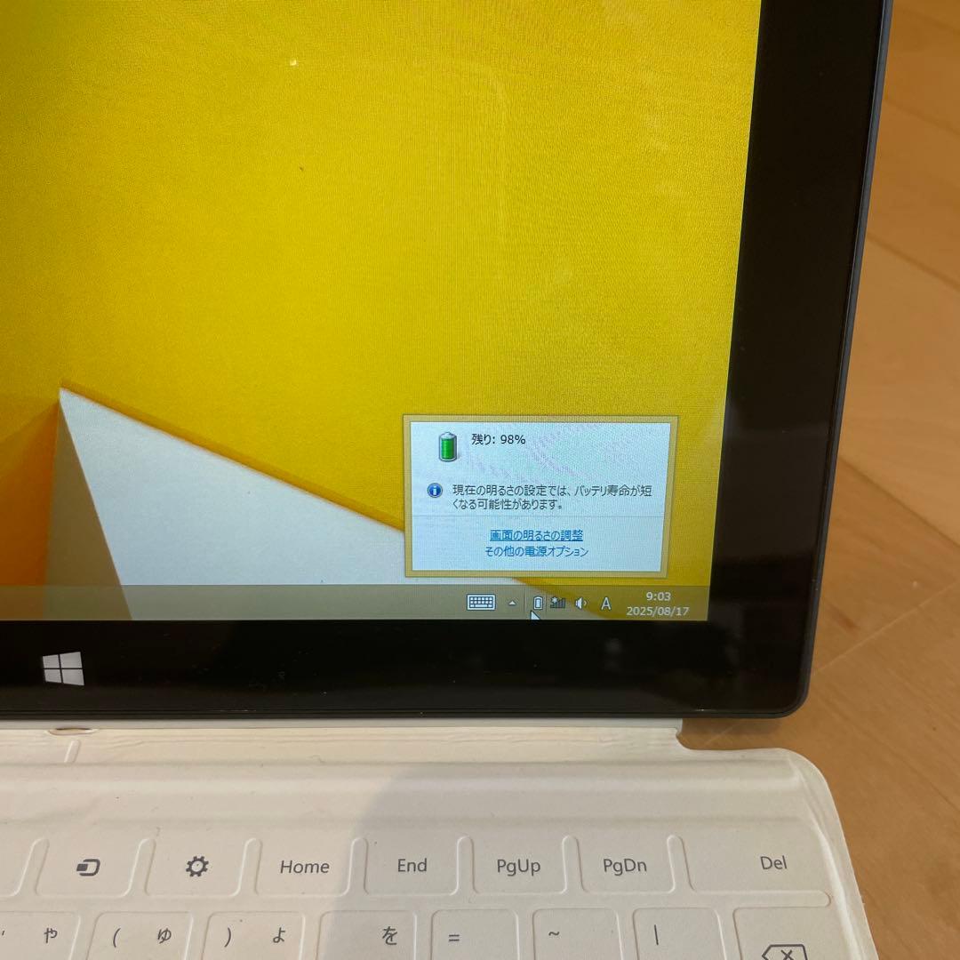 ノートPC Microsoft Surface RT Office Excel