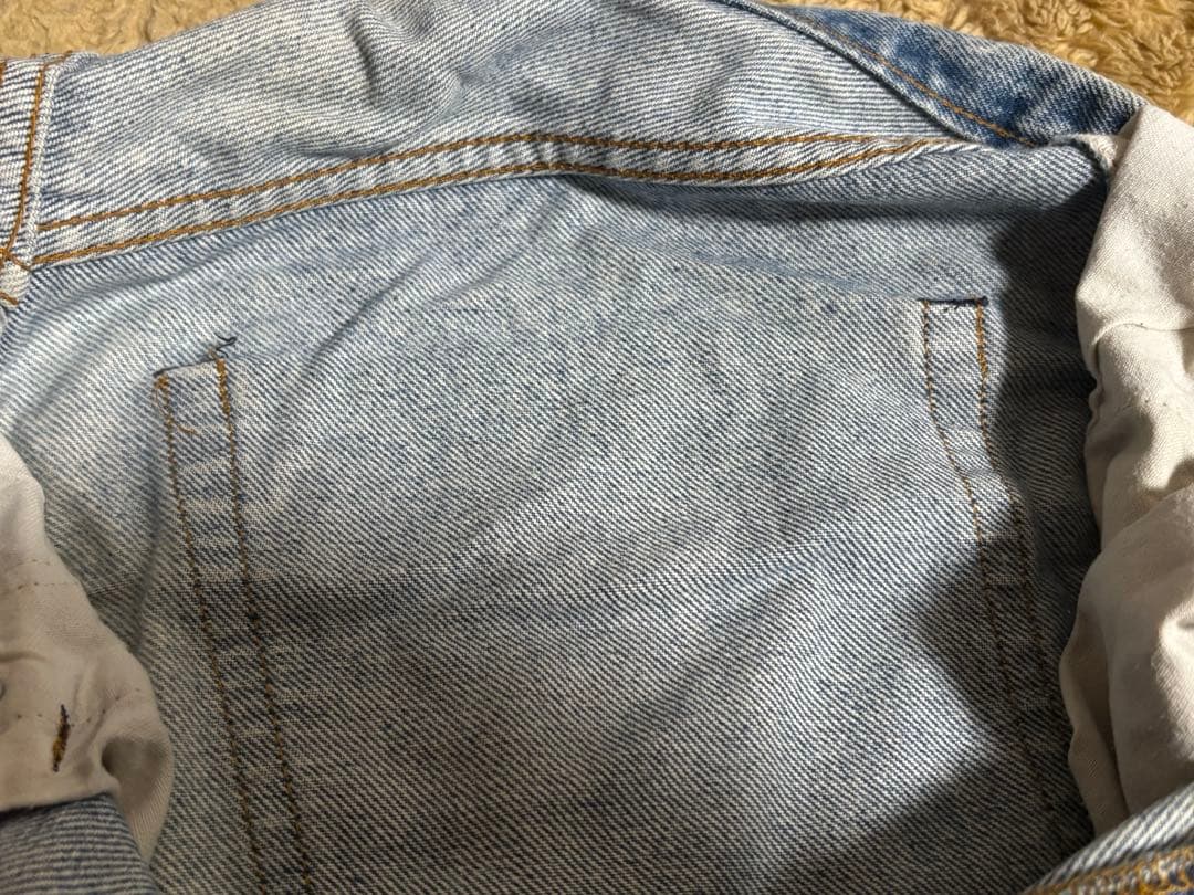 【超希少】Levi's 501 66後期 ハチマル最初期 刻印6 脇割り W35