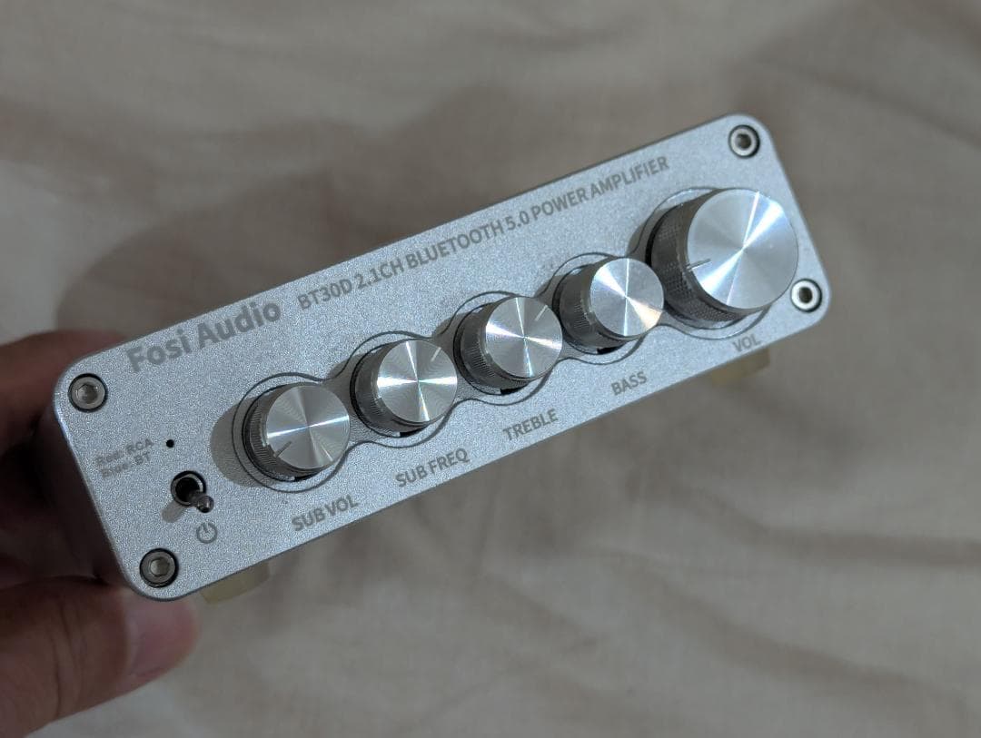 Fosi Audio BT30P 2.1ch パワーアンプ