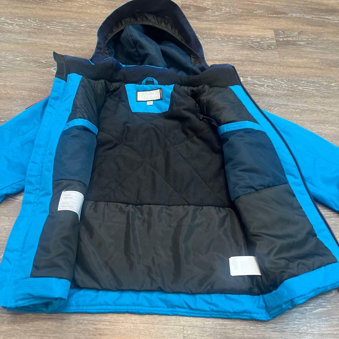 phenix フェニックス スキーウェア　150 男の子　　美品　セットアップ