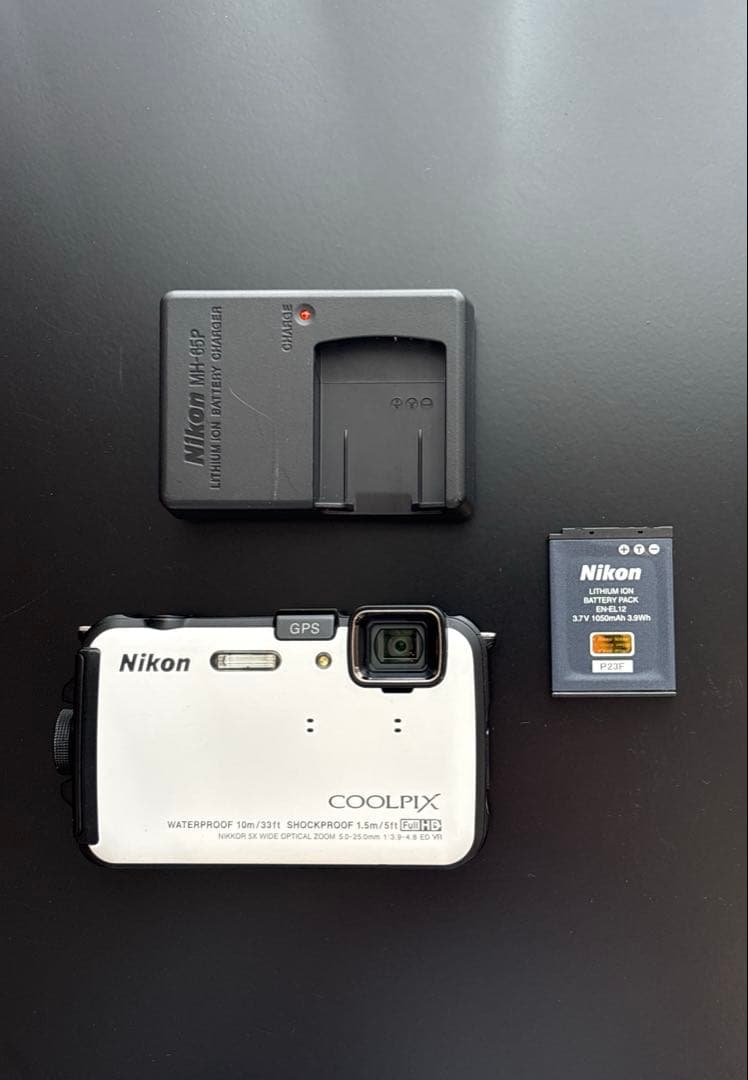 Nikon COOLPIX AW100 ホワイト デジタルカメラ