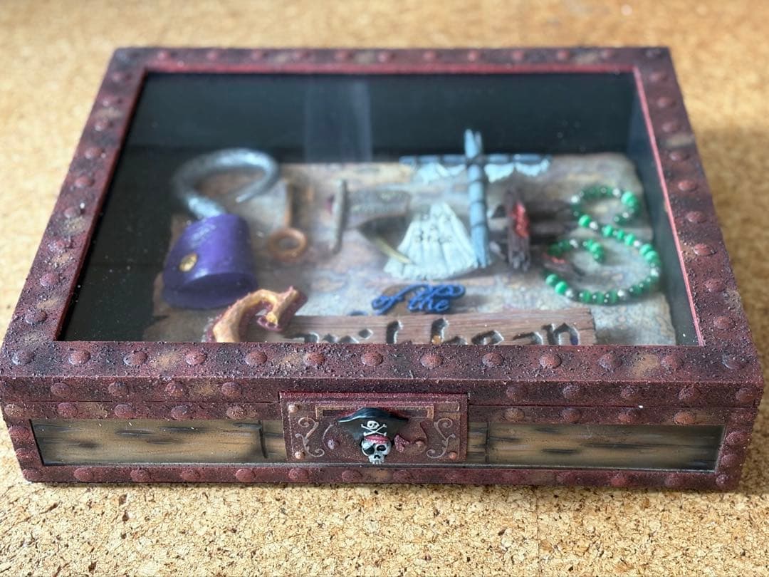 パイレーツオブカリビアン シャドーボックス 壁掛け インテリア ディズニー