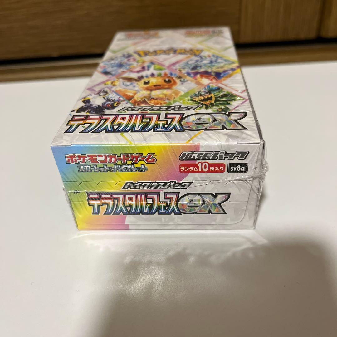 ポケカ box テラスタルフェスex ポケカ box メガブレイブ新品未開封品