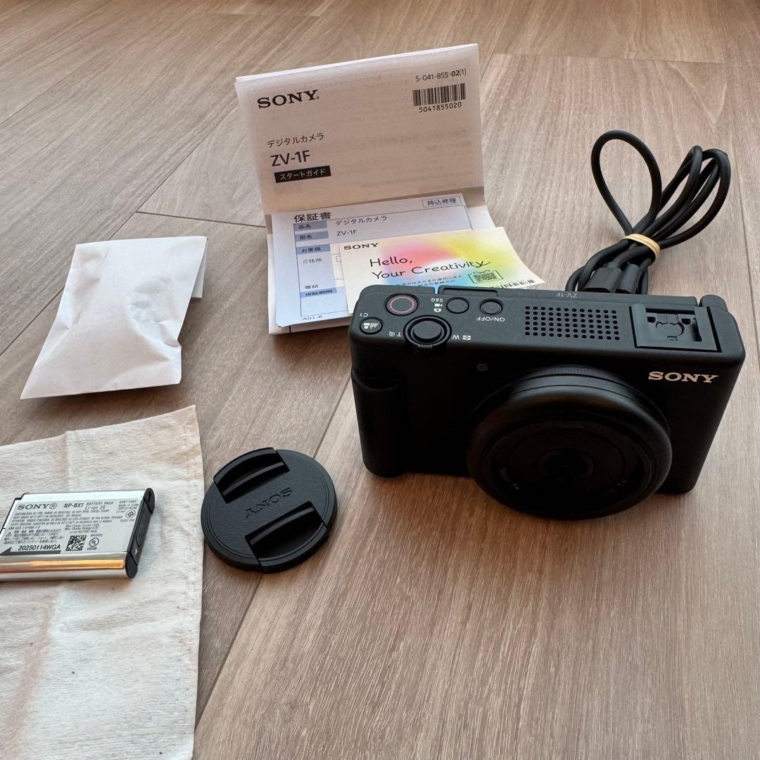デジタルカメラ SONY VLOGCAM ZV-1F black