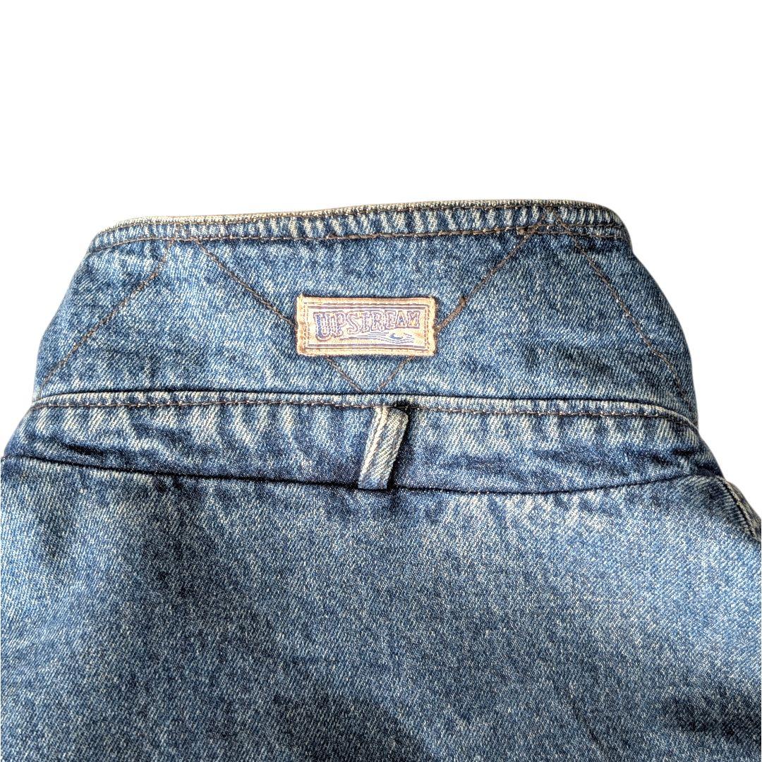 ^_^さま 00s L.L.BEAN デニム地 ハンティングジャケット 中綿付き