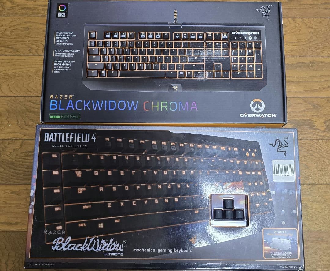 キーボード Razer blackwidow Battlefield/Overwatch