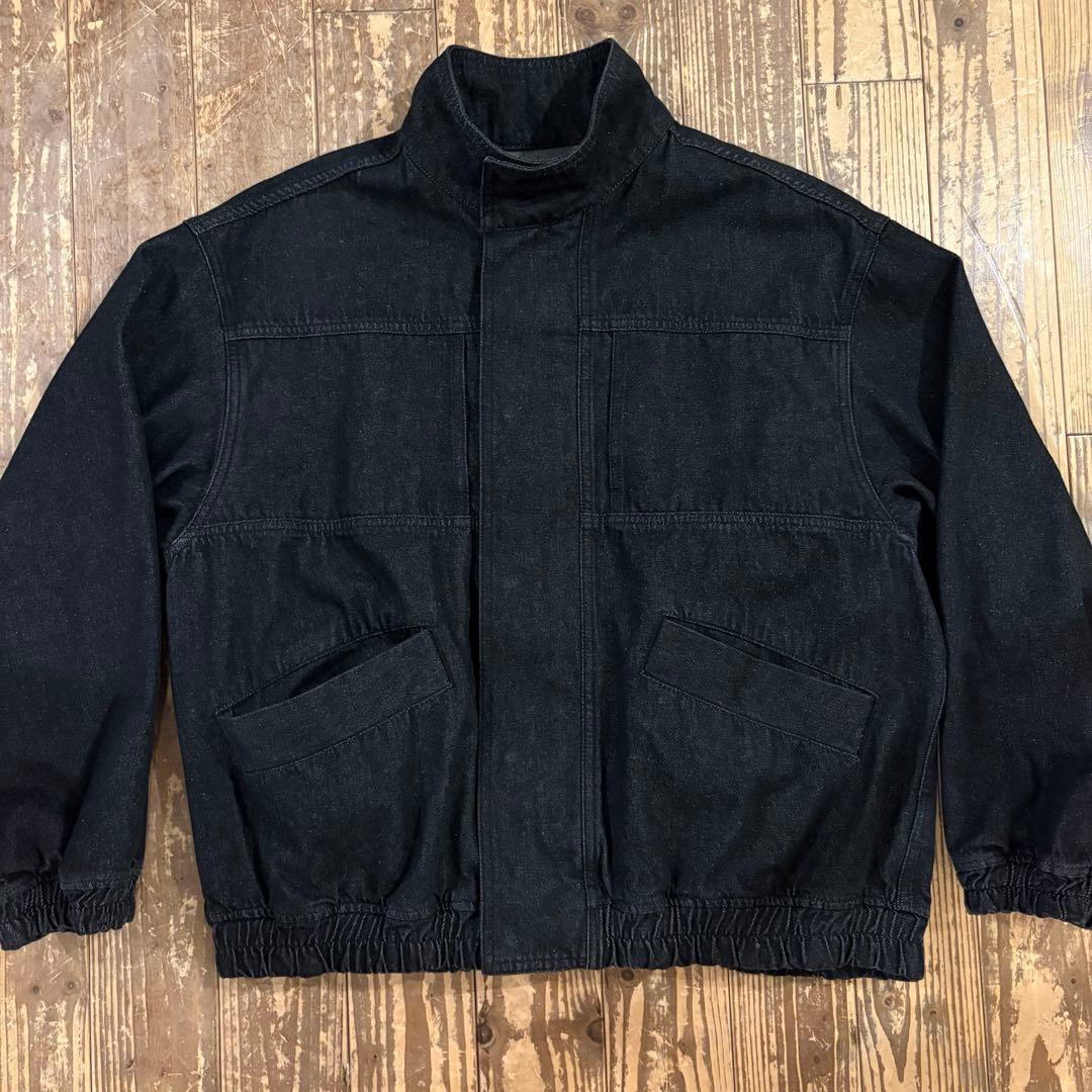 adam et rope デニム ボマージャケット ブラック M