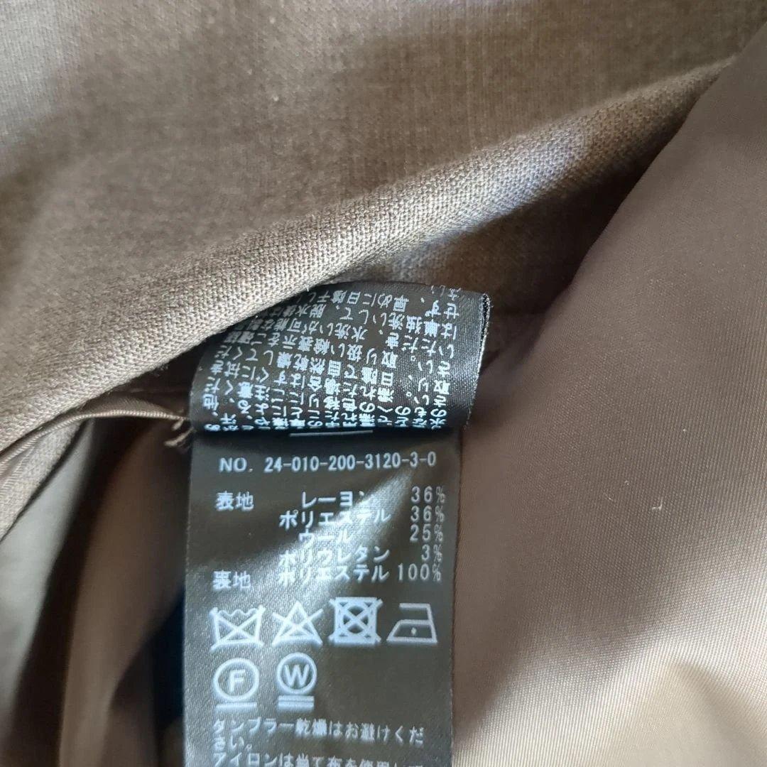 【Spick & Span】24AW　コートの重ね着も◎　ジャケット　36