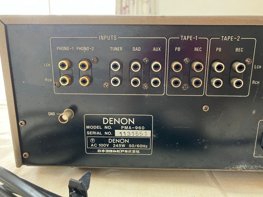 t*i様 DENON デンオン デノン プリメインアンプ PMA-960