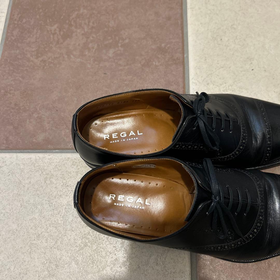 REGAL ドレスシューズ 黒 01WR 26.5cm