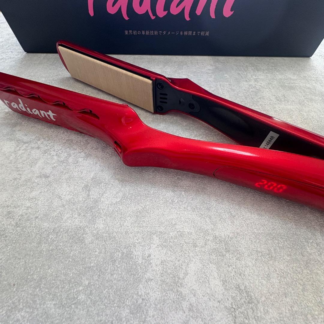 【美品】radiant プロフェッショナルヘアアイロン 28mm