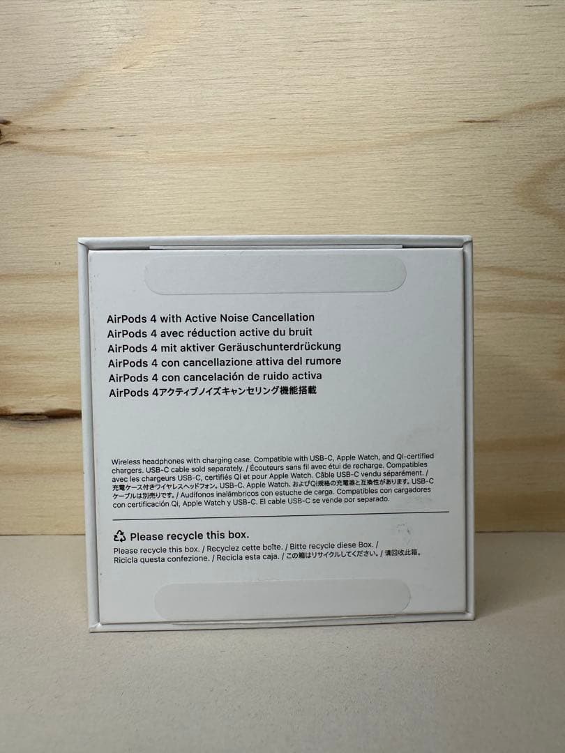 【美品】AirPods 4 ANCモデル MXP93J/A 39PYJ