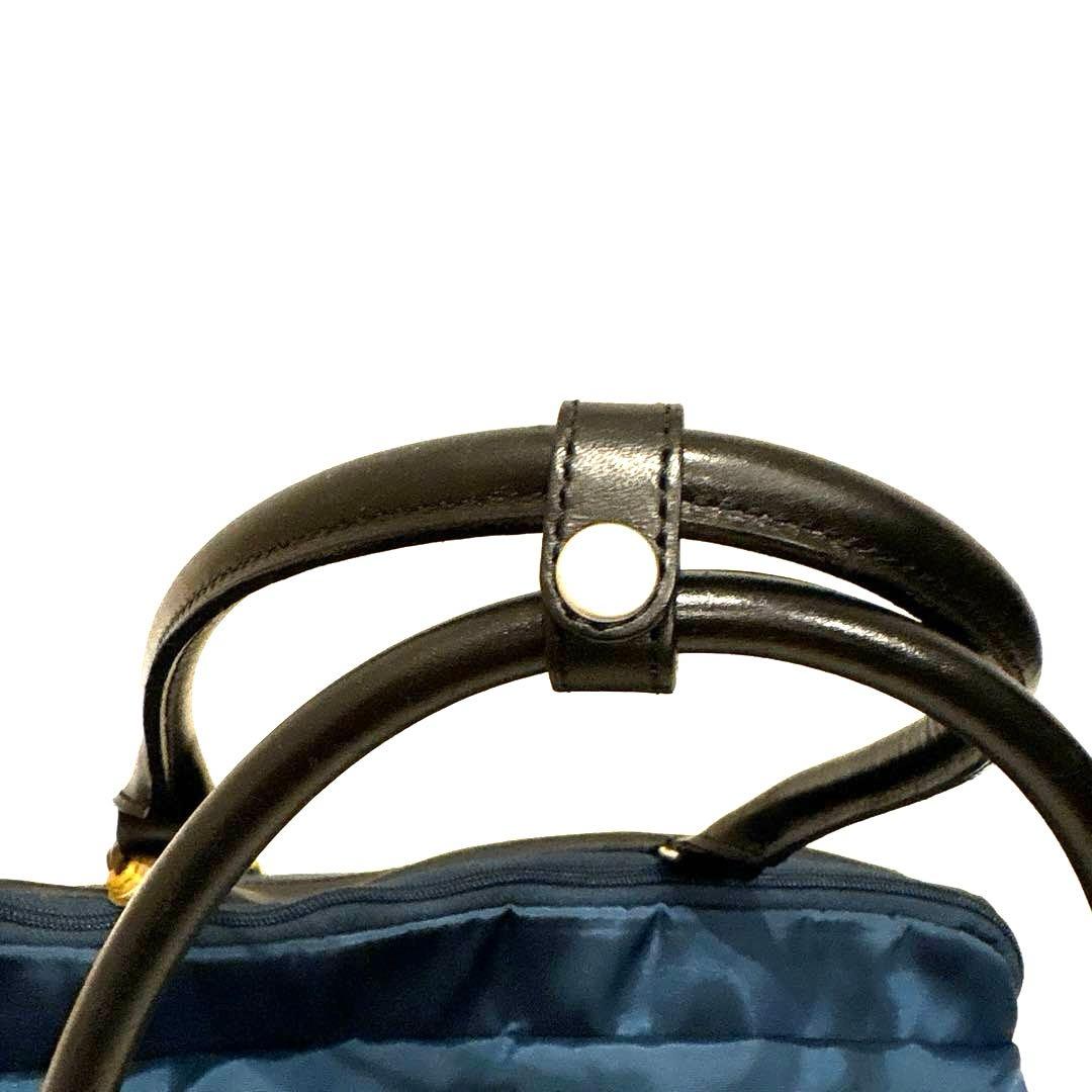 【美品】Paul Smith ナイロンボストンバッグ ネイビー A4可ACEコラ