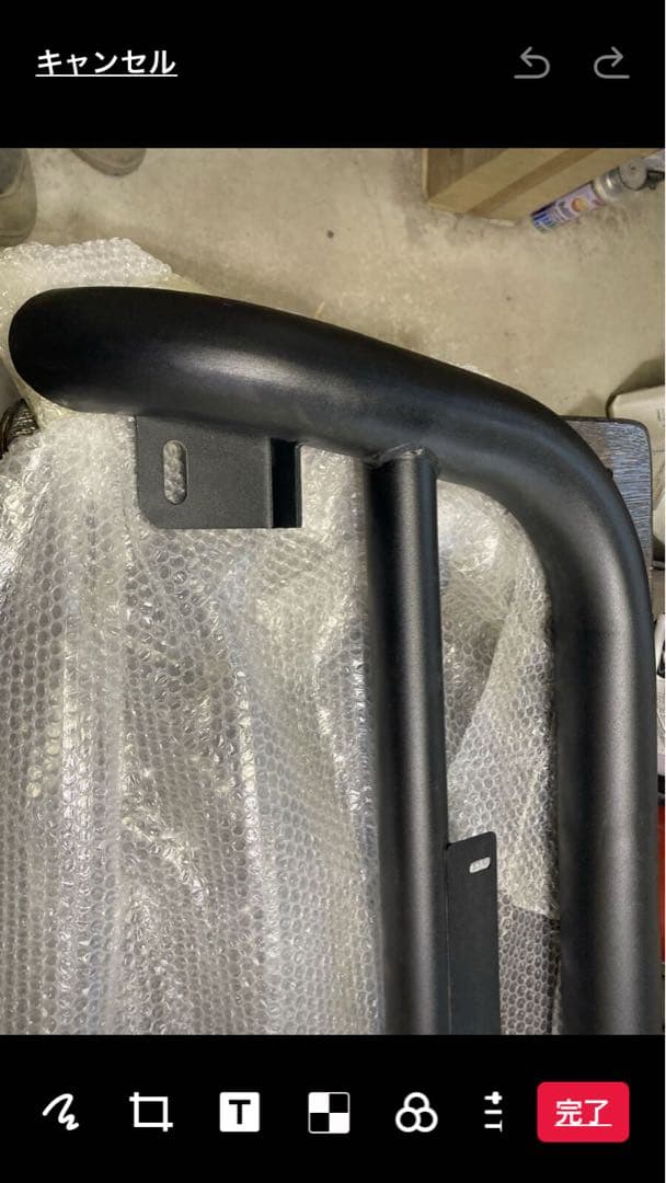 ★新品未使用★社外品　トヨタ　ハイエース 200系 標準ボディ用 バンパーガード