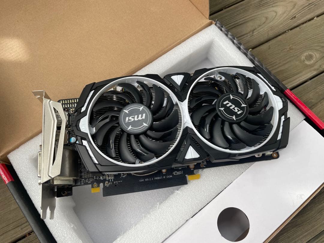【中古】MSI Radeon RX 570 ARMOR 8G J VD7195