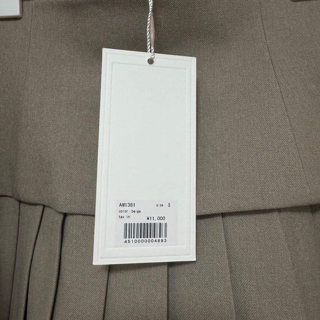 アンドマリー ANDMARY ベージュ プリーツスカート