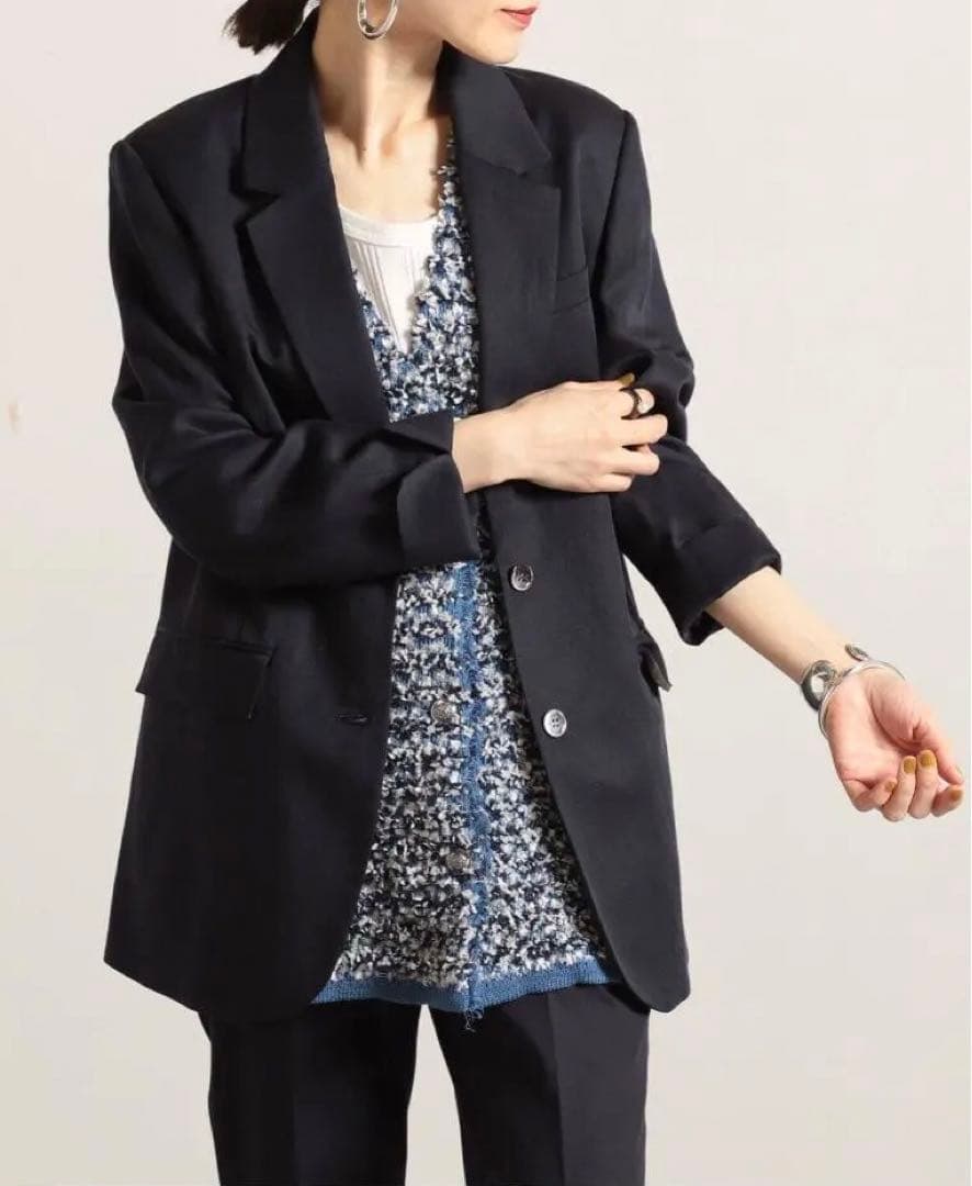 ★新品★ VERMEIL par iena イエナ リネン混ジャケット